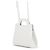 Borsa a mano in pelle Wanda Mini Salvatore Ferragamo Bianco - vista 2