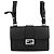 Borsa a spalla Fendi Selleria Baguette Clutch Nero