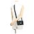 Borsa a spalla Fendi Selleria Baguette Clutch Nero - vista 4