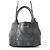 Borsa Balenciaga in pelle e tela grigia Marrone