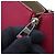 Sac à main en cuir Loewe Hammock Small Bordeaux - vue 11