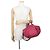 Sac à main en cuir Loewe Hammock Small Bordeaux - vue 4