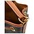 Céline Sac à main Celine Clara Medium Triomphe en cuir de veau Marron - vue 7