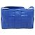 Bottega Veneta Cassette Maxi Intrecciato Leather Small Blu - vista 2