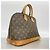Borsa a mano Louis Vuitton Alma Monogram M51130 Marrone - vista 2