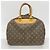 Sac à main Louis Vuitton Monogram Deauville Marron - vue 14