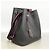Louis Vuitton Lockme Bucket Schultertasche Schwarz - Ansicht 2