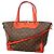 Borsa Tote Louis Vuitton Monogram Estrella Marrone Fuschia