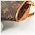 Borsa a tracolla Louis Vuitton Monogram Pochette Twin PM Marrone - vista 6