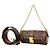 Bolsa de mão Louis Vuitton Monogram Papillon Trunk Marrom