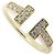 Autre Marque Anillo Tiffany & Co. Tiffany T Wire con diamantes - vista 2