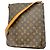 Louis Vuitton Monogram Musette Schultertasche Braun