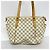 Sac cabas Louis Vuitton Damier Azur Totally PM Blanc - vue 12