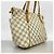 Sac cabas Louis Vuitton Damier Azur Totally PM Blanc - vue 2