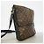 Bolsa de Ombro Louis Vuitton Monogram Macassar Bass MM Marrom - vista 2