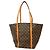 Louis Vuitton Monogram Sac Tote Bag M51108 Marron
