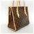 Saco Tote Louis Vuitton Monogram Batignolles Marrom - vista 2