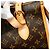 Saco Tote Louis Vuitton Monogram Batignolles Marrom - vista 8
