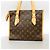 Saco Tote Louis Vuitton Monogram Batignolles Marrom - vista 9