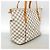 Louis Vuitton Damier Azur Totally MM Tote Bag Weiß - Ansicht 2
