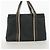 Hermès Hermes Troca Horizontal MM Canvas Tote Bag, Schwarz - Ansicht 10