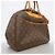 Sac à main Louis Vuitton Monogram Deauville Marron - vue 2