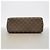 Sac à main Louis Vuitton Monogram Deauville Marron - vue 3