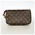 Sac Louis Vuitton Monogram Pochette Accessoires Marron - vue 11