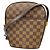 Bolsa de Ombro Louis Vuitton Damier Ipanema PM Damier ebene