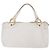 Céline Bolsa Celine em couro Branco - vista 2