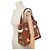 BOLSO DE MANO LOUIS VUITTON TISSE PM MONOGRAM M56386 EDICIÓN LIMITADA Castaño - vista 5