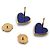 NUOVI ORECCHINI POIRAY L'ATTRAPE COEUR LAPIS LAZULI ORO 18K 1.9GR Blu - vista 4