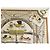 Hermès FOULARD VINTAGE HERMES VOITURES NOUVELLES 1ERE EDITION 1961 CARRE 90 Beige - vista 3