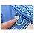 Hermès VINTAGE HERMES MAILLONS 1973 LATHAM CARRE 90 SEIDENTUCH BLAU - Ansicht 15