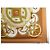 Hermès FOULARD HERMES WASHINGTON'S CARRIAGE CARRE 90 CM IN SETA MARRONE - vista 4