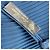 Loro Piana plissiertes Maxi-Kleid aus blauer Seide - Ansicht 8