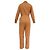 Combinaison Utility Maje en Lyocell Rust Orange - vue 4