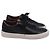 Zapatillas bajas Moncler en piel negra Negro