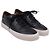 Zapatillas bajas Moncler en piel negra Negro - vista 3