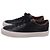 Zapatillas bajas Moncler en piel negra Negro - vista 4