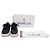 Zapatillas bajas Moncler en piel negra Negro - vista 6