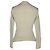 Jil Sander Strickcardigan mit Knöpfen aus weißer Wolle Roh - Ansicht 3