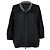 Brunello Cucinelli leichte Strickjacke aus schwarzer Baumwolle