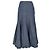 Gabriela Hearst Falda midi Gabriela Hearts en lino azul