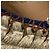 Sandali platform Valentino Garavani Rockstud in denim di cotone blu - vista 7