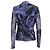 Prabal Gurung Mesh Mock Neck Top in Multicolor Polyester Multiple colors - view 4