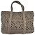 Brunello Cucinelli gewebte Tote Bag aus brauner Raffia - Ansicht 2