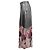 Dries Van Noten Plissierter Midirock mit Print aus multicoloured Polyester Mehrfarben - Ansicht 2