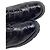 Chanel CC gesteppte Mid-Calf Combat Boots aus schwarzem Leder - Ansicht 9