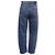 Mother Barrel Jeans aus blauer Baumwolle Python drucken - Ansicht 2
